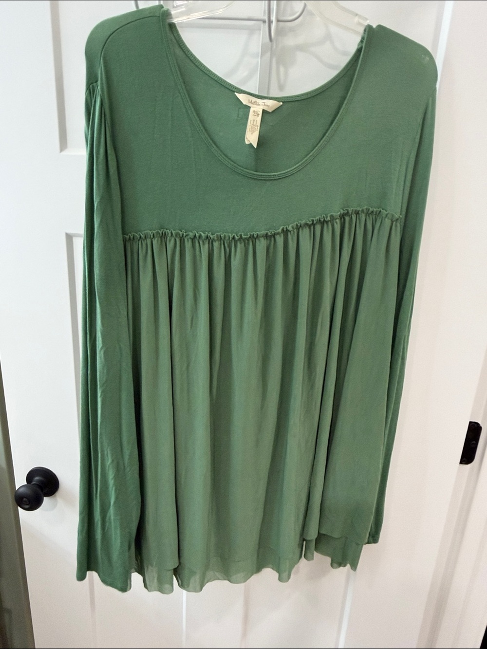 Matilda Jane Olive Green Long Sleeve Tunic Top